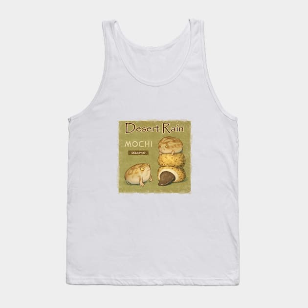 Desert Rain Frog Mochi Tank Top by Mazarineart